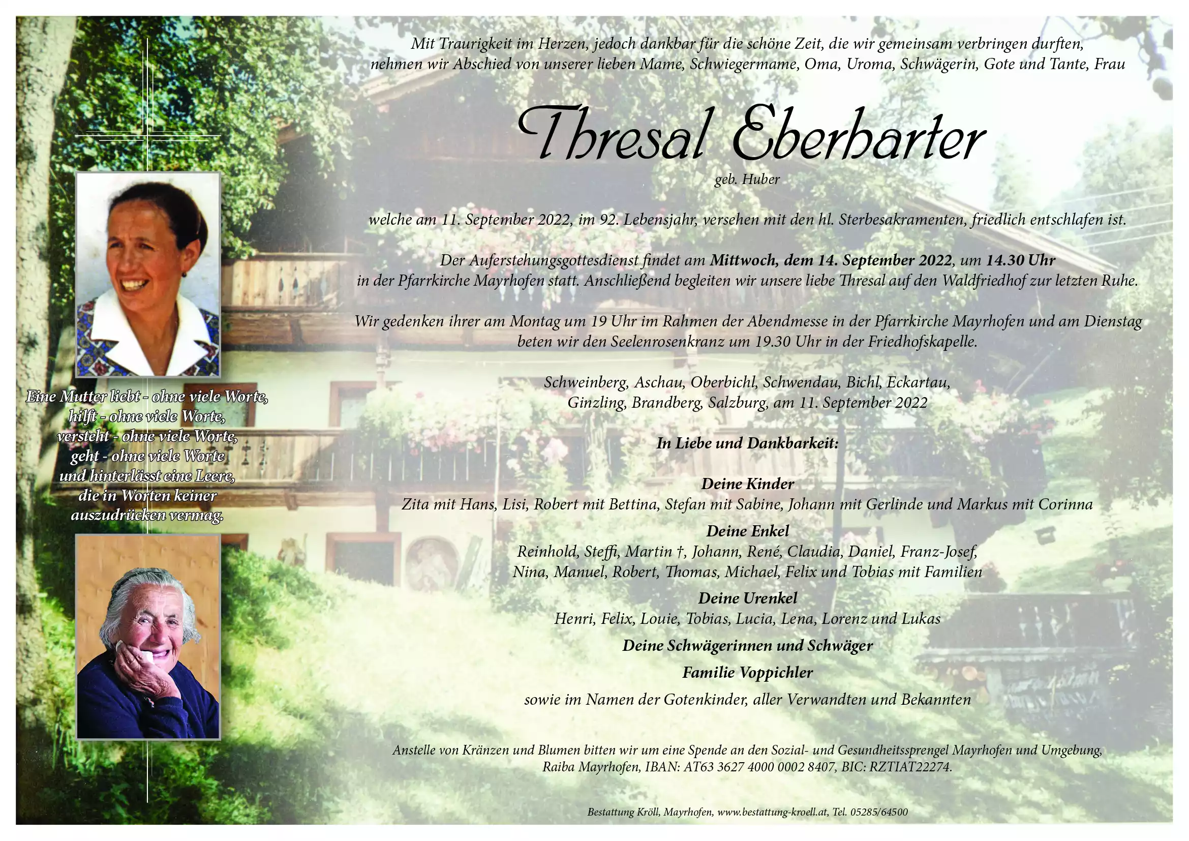 Parte von Thresal Eberharter